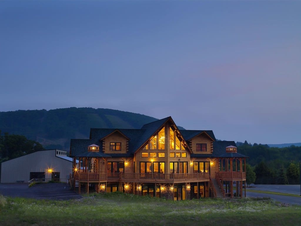experience your dream luxury log home with big twig homes, showhouse 2a